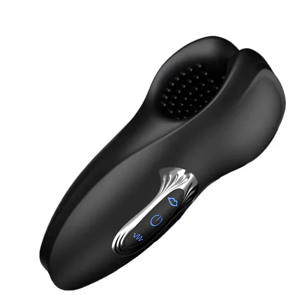 Electric Masturbator Penis Trainer Glans Stimulator with 10 Bite Modes