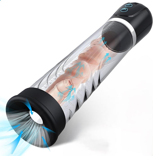 Electric Penis Vacuum Pump Enlargement with 3 Powerful Suction Modes