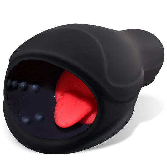 Electric Penis Vibrator Glans Trainer Massager Masturbator with 6 Vibration Modes