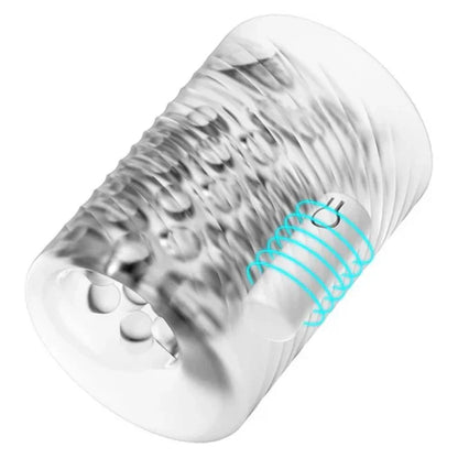 Penis Trainer Blowjob Pocket Pussy Masturbator with 10 Vibration Modes