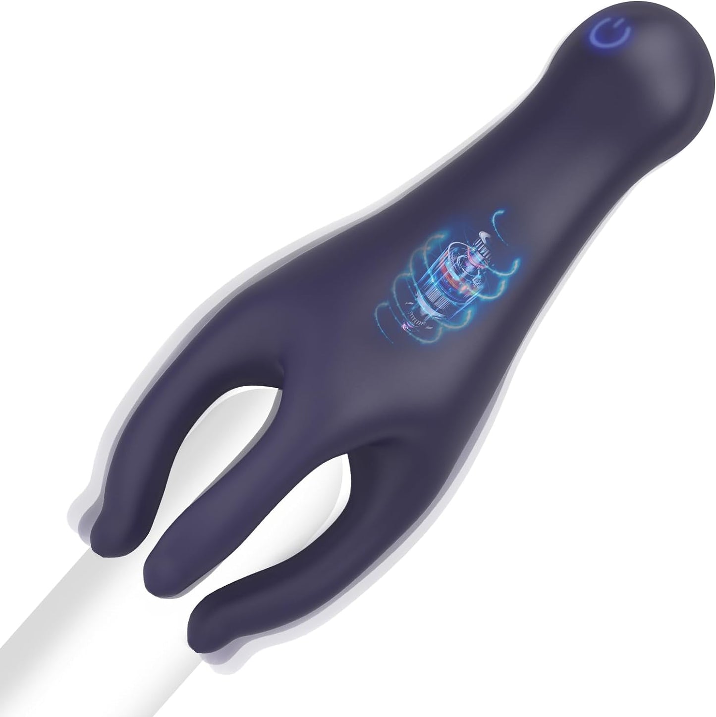 Masturbateur masculin de stimulateur de gland de bande flexible avec 10 modes de vibration 