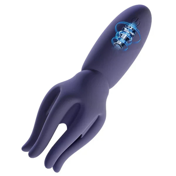 Octopus Tentacle Penis Vibrator Glans Trainer with 10-Frequency vibrations
