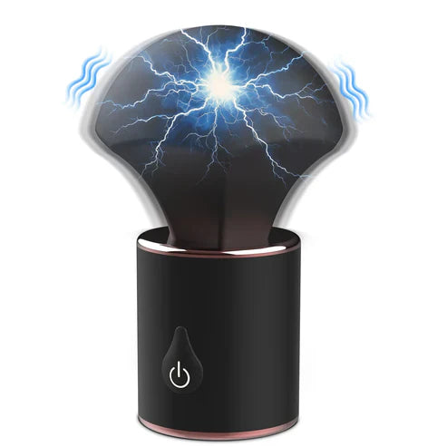 Magic Wand Vibrator Clitoral Nipple Stimulator Massager with 10 Vibrations & 5 Elektroschock Modes