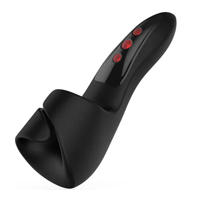 2 IN 1 Electric Penis Vibrator Glans Trainer Masturbator with 9 Vibration Modes