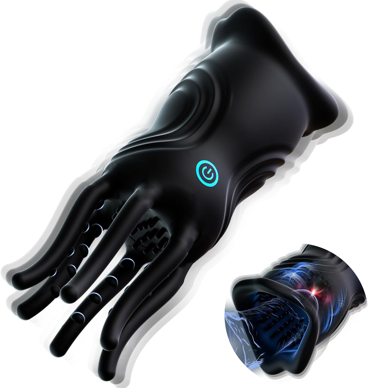 Octopus Penis Trainer Vibrator Glans Stimulator Masturbator with 10 Vibration modes