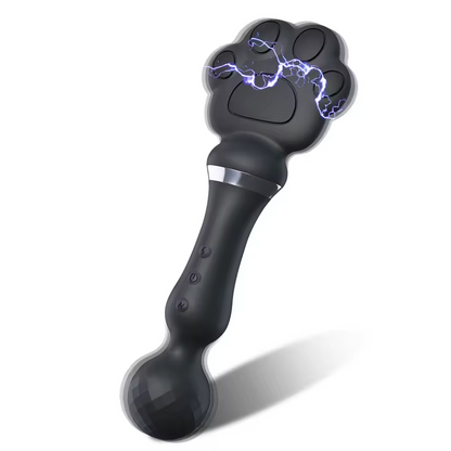Cat Claw Meatball E-stim Vibrator with 10 Vibration & Pulse Electric Shock Modes