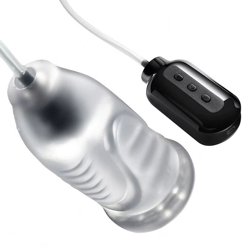 Electric Penis Trainer Pocket Pussy Masturbator with 7 Vibration & Vacuum Suction Modes