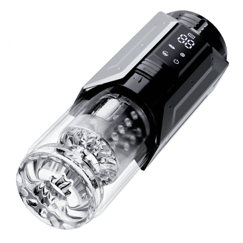 Automatic Masturbator Penis Pump Blowjob with 7 Sucking& Vibrating& Thrusting& Rotating Modes