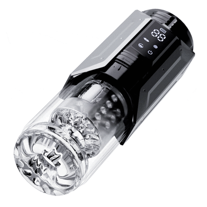 Automatic Masturbator Penis Pump Blowjob with 7 Sucking& Vibrating& Thrusting& Rotating Modes