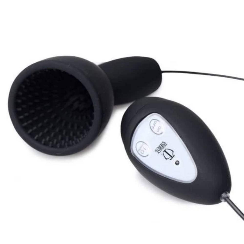 Automatic Penis Trainer Glans Massager with 10 Escalating & Pulsating & Vibrations