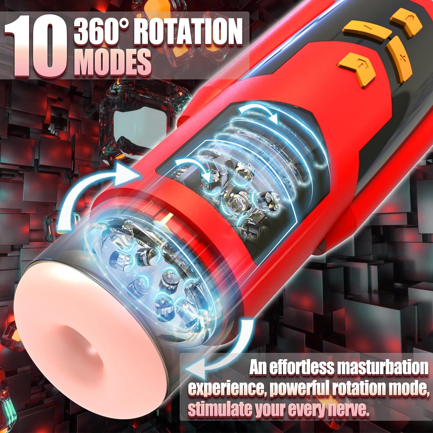 360° Deep Thrusting & Rotating Automatic Male Masturbator