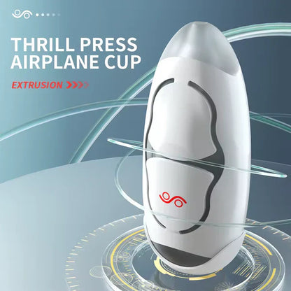 5D Pocket Pussy Penis Trainer Stroker with 360° Thrust and Rotation Movement