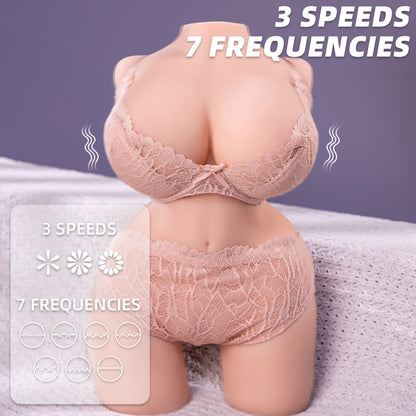 Jessica Auto - 8.82LB Sucking Vibrating Sex Doll Torso