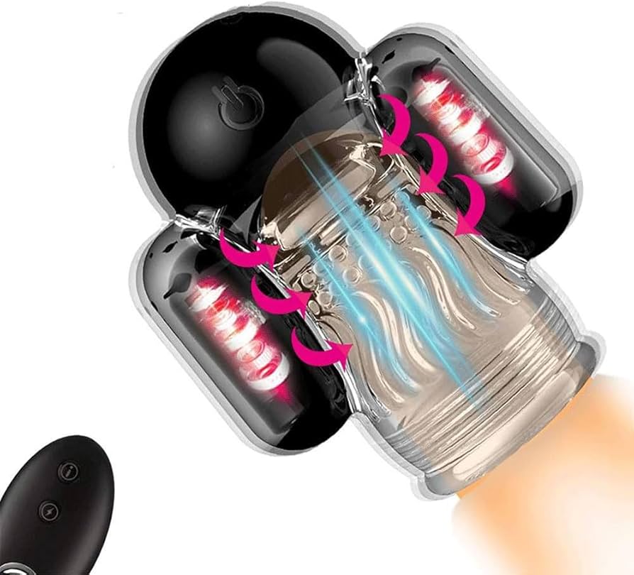 Penis Vibrator Glans Training Device Stimulator Masturbator with 6 Frequencies