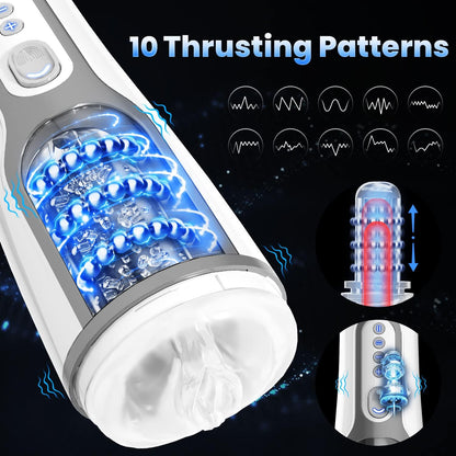 3D Realistic Automatic Male Masturbators with 10 Thrusting Modes