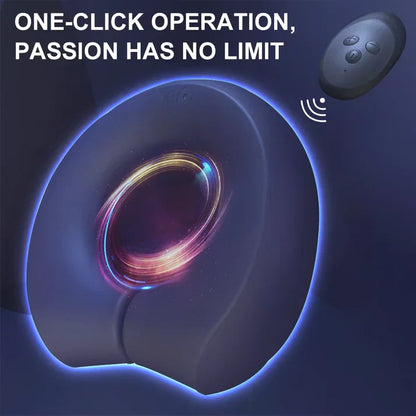 Adjustable Cock Penis Ring Glans Stimulator Delay Ejaculation with 10 Vibration Modes