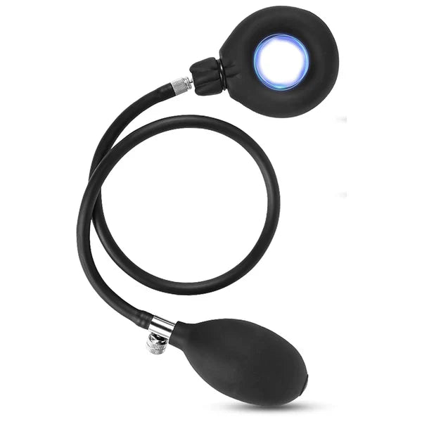 Inflate Bird Rings Ball Air Lock Penis Rings Chastity Cage Male Masturbator