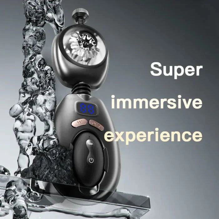 Wearable Automatic Masturbator Penis Trainer with 9 Swinging & 9 Vibrating Modes