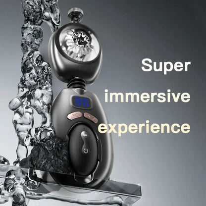 Wearable Automatic Masturbator Penis Trainer with 9 Swinging & 9 Vibrating Modes