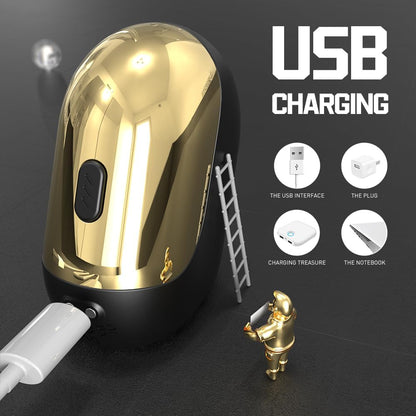 Automatic Penis Vibrator Strokers Blowjob Trainer Masturbator with 9 Vibration Modes