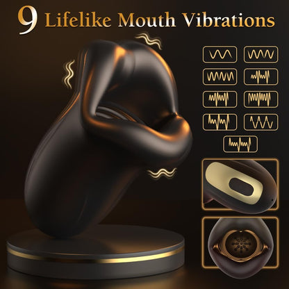 Electric Penis Trainer Glans Stimulator Masturbator with 6 Vibration Stimulation Modes