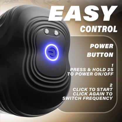 Rooster Cock Ring Penis Trainer Vibrator Testicle Stimulator with 10 Vibrations Modes