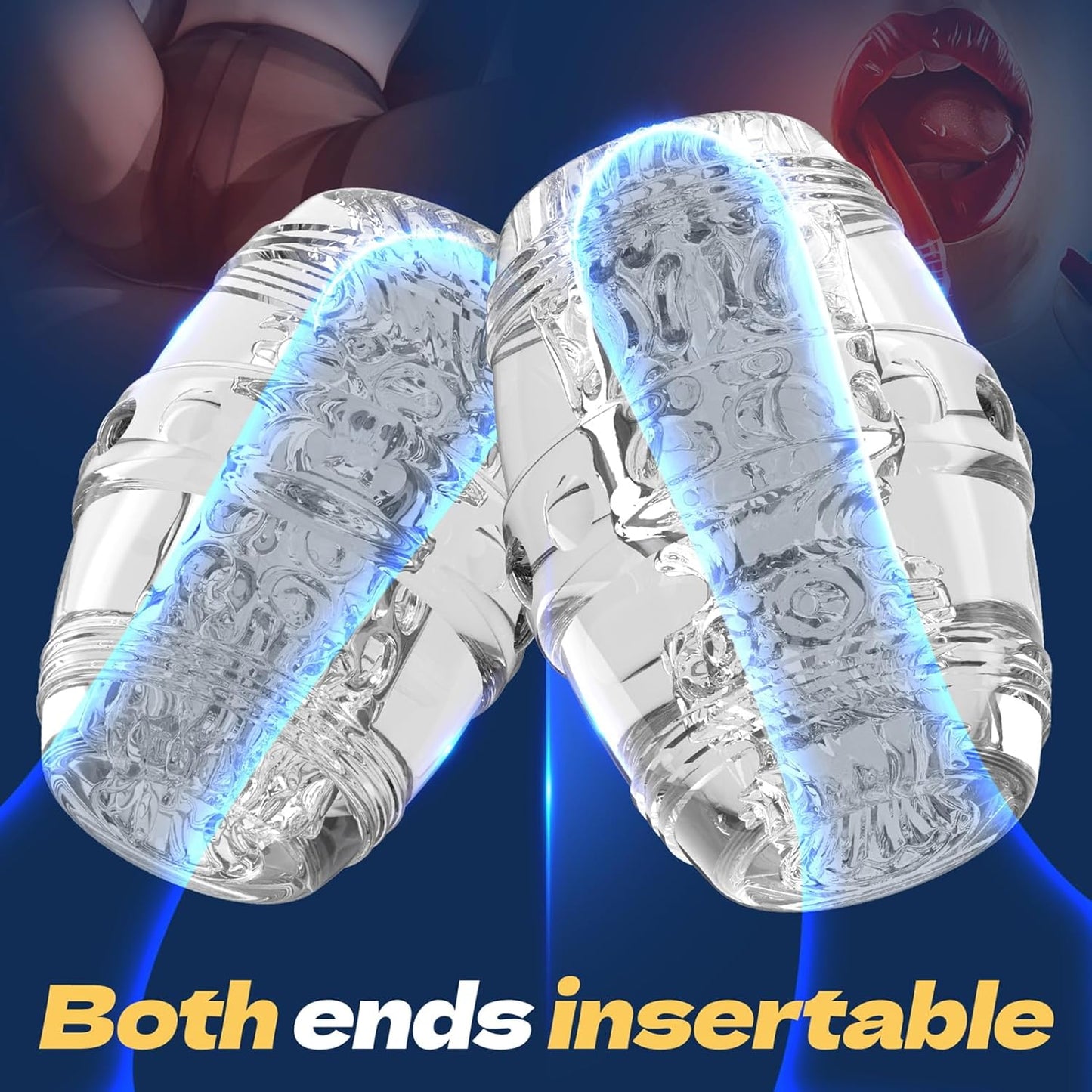 Realistic Penis Trainer Stroker Pocket Pussy Masturbator with Thick Walls