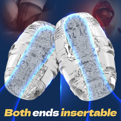 Realistic Penis Trainer Stroker Pocket Pussy Masturbator with Thick Walls