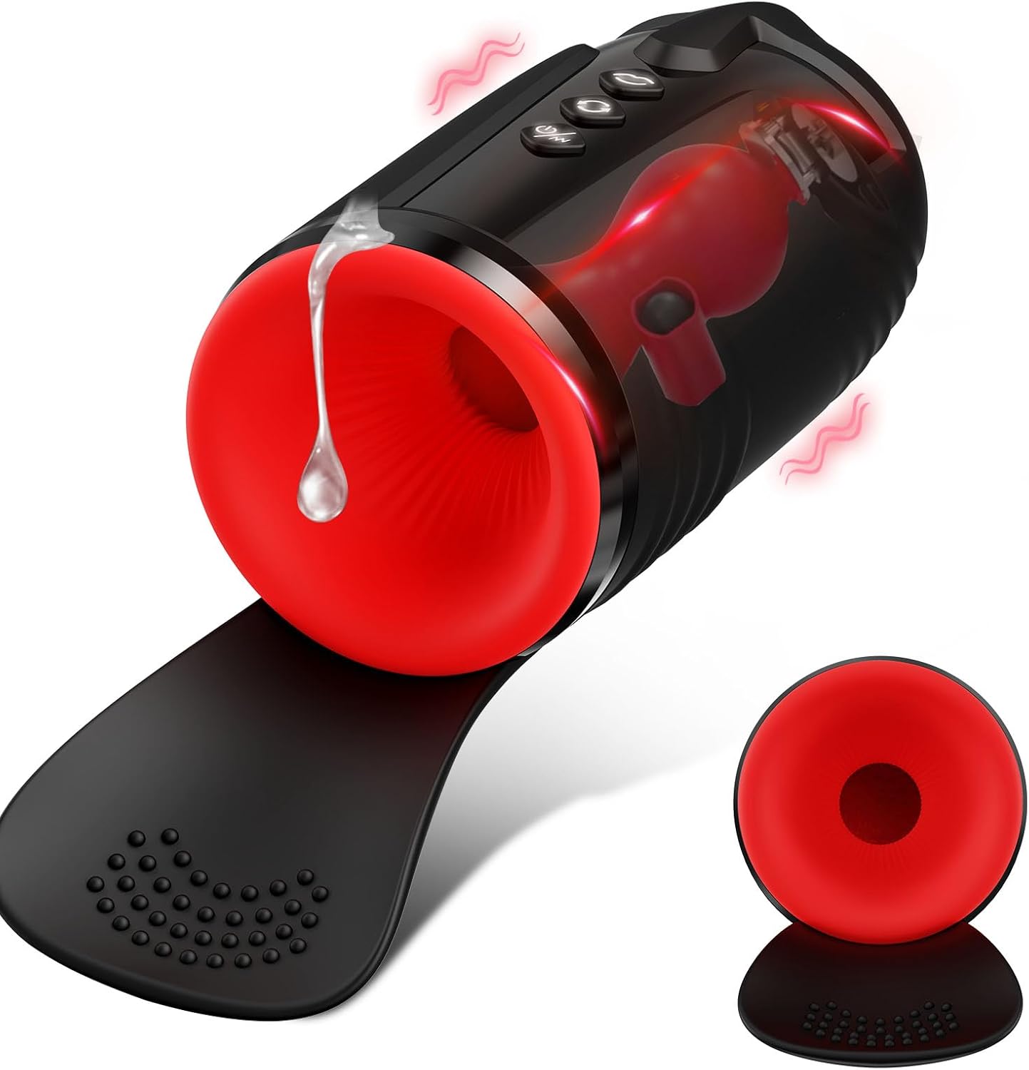 Automatic Masturbator Blowjob Sex Machine with 3 Rotating & 5 Sucking & 10 Vibrating Modes