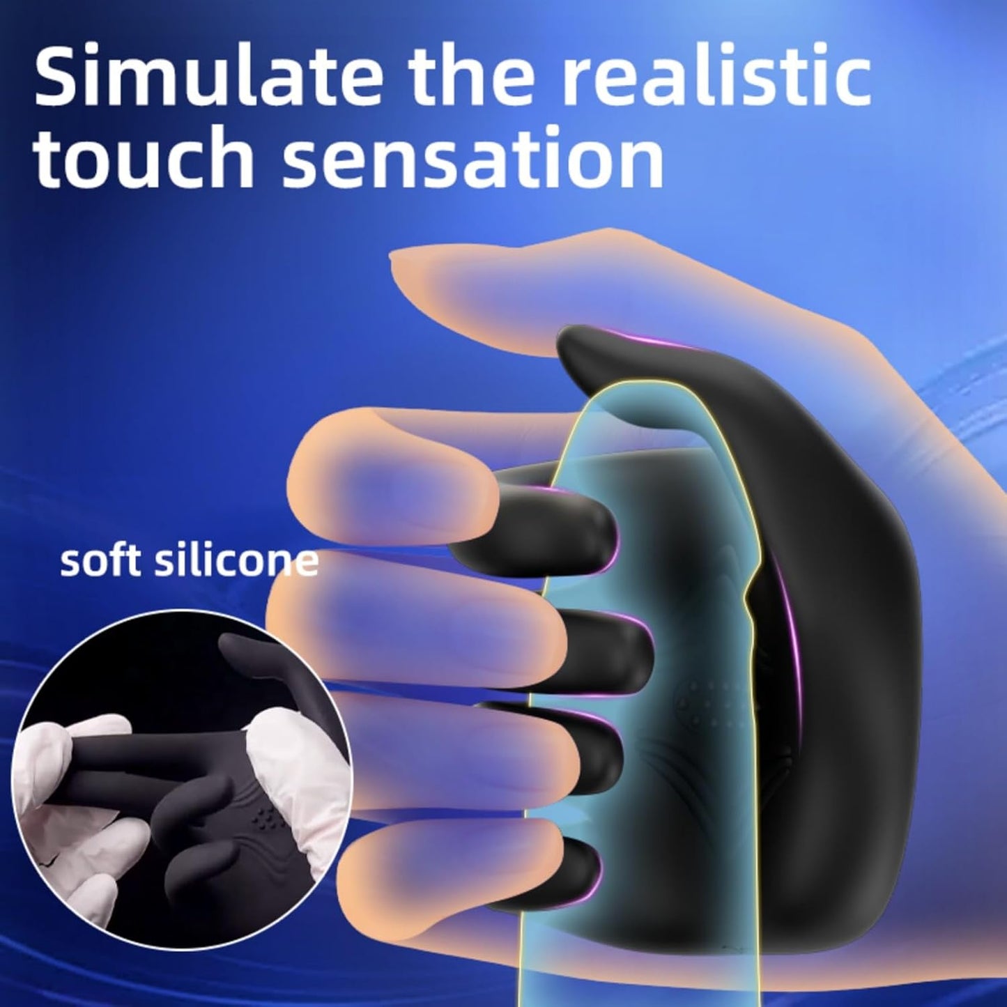 360° All-Round Penis Trainer Glans Vibrator Masturbator mit 10 Vibration Modes