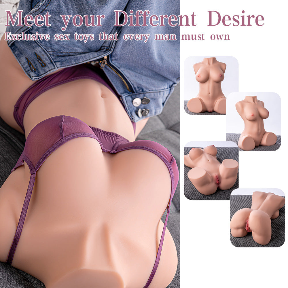 Dania 46.3LB echter Sexpuppen-Torso auf
