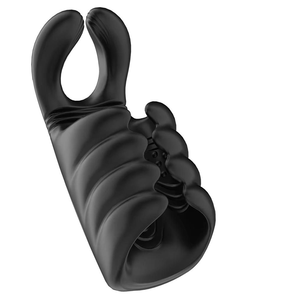 Automatic Masturbator Penis Trainer Vibrator Stimulator with 10 Pulsing & 10 Vibration Modes