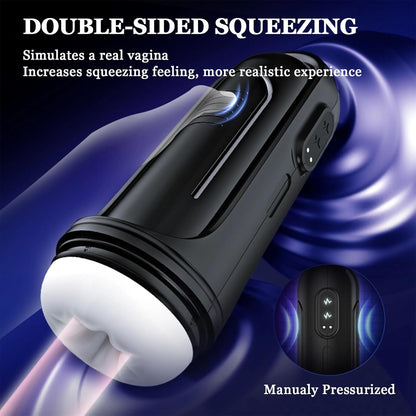 APP Control Automatic Masturbator Glans Stimulator Stroker with 10 Vibration Modes