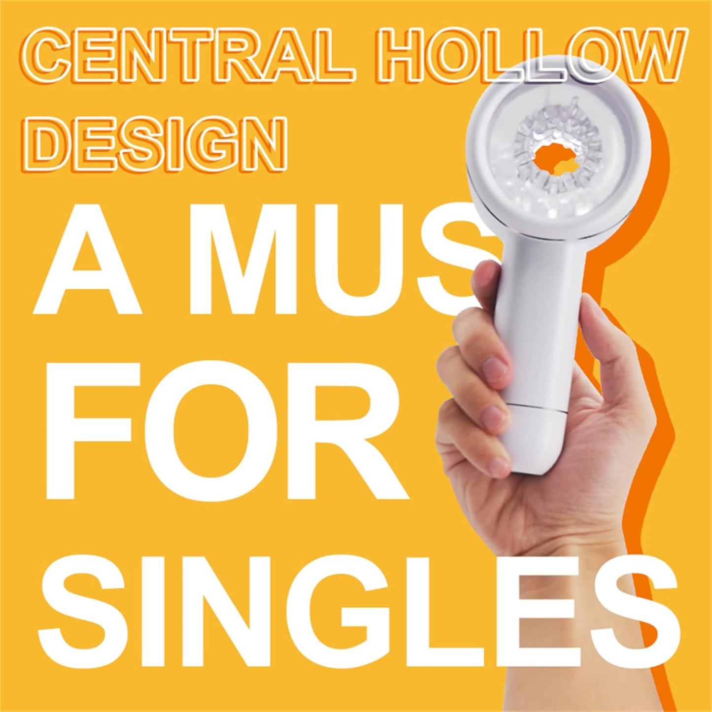 Dual Open-Ended Automatic Masturbator Blowjob with 7 Thrusting Modes