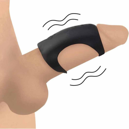 Electric Penis Trainer Vibrator Cock Ring Masturbator with 9 Vibration Modes