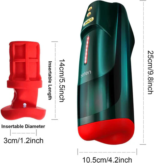 Automatic Sucking Heating Masturbator Stroker Blowjob Sex Machine with 7*7 Smart Mods