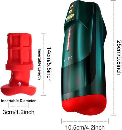 Automatic Sucking Heating Masturbator Stroker Blowjob Sex Machine with 7*7 Smart Mods