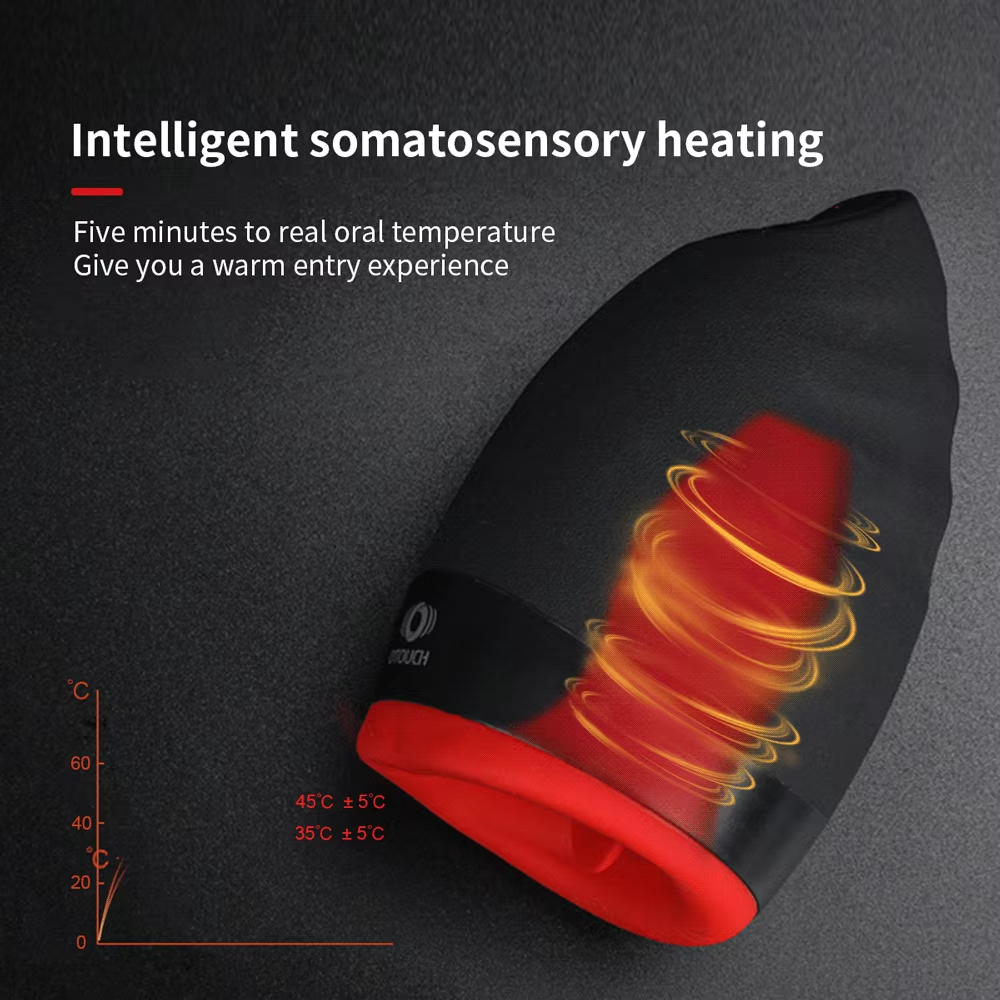 Automatic Masturbator Penis Vibrator Glans Trainer with 7 Vibrating Modes & 3 Speeds