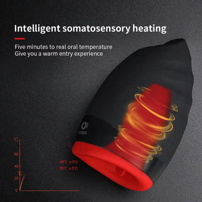 Automatic Masturbator Penis Vibrator Glans Trainer with 7 Vibrating Modes & 3 Speeds