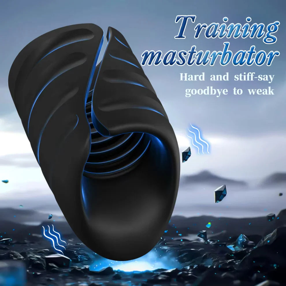 APP Control Penis Vibrator Glans Trainer Masturbator Stroker with 10 Vibrations