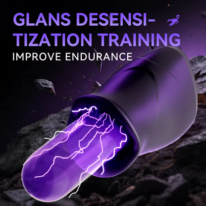 Electric Shock Glans Stimulator Penis Trainer Vibrator Prostate Massager Anal Plug