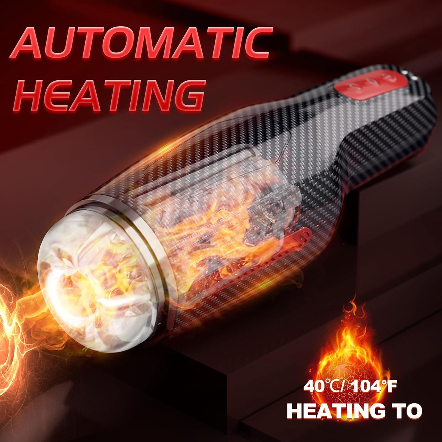 Automatic Male Masturbator Blowjob Sex Machine with 5 Sucking & 10 Vibrating Modes