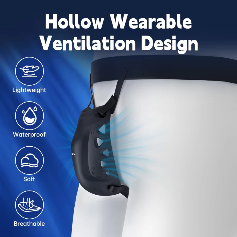 Hollow Portable Penis Training Vibrator Chastity Cage Masturbator with 10 Vibration Modes
