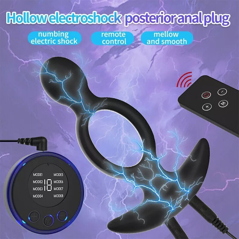 E-Stim Shock Expander Plug Therapy Enhancer Host Pulse Power Extender