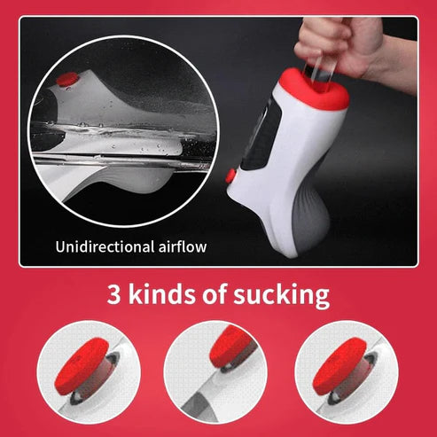 Leten Air Blast 3 + 7 Modes for Front Electric Masturbator Cup Blowjob Machine