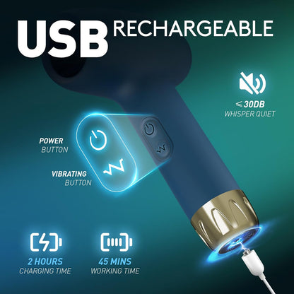 Automatic Masturbator Penis Trainer Massager Vibrator with 9 Vibrating Modes