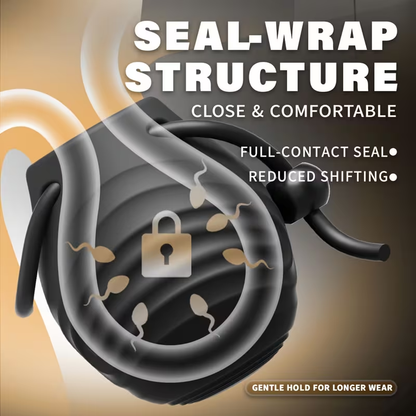 Rooster Cock Ring Penis Trainer Vibrator Testicle Stimulator with 10 Vibrations Modes