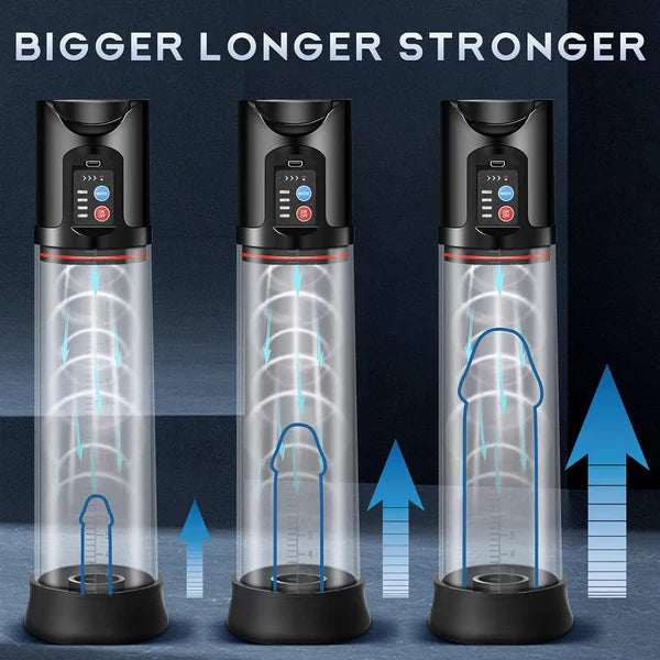 Automatic Electric Penis Vacuum Pump Enlarger with 4 Powerful Suction Modes