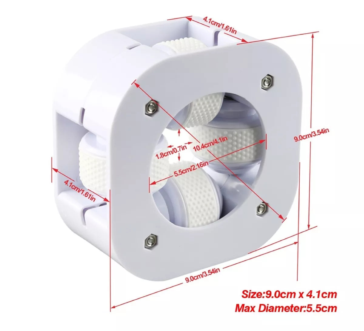 Roller Back Hand Penis Massager Stick Spring Masturbator