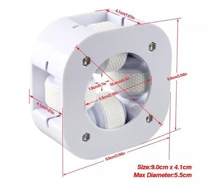 Roller Back Hand Penis Massager Stick Spring Masturbator